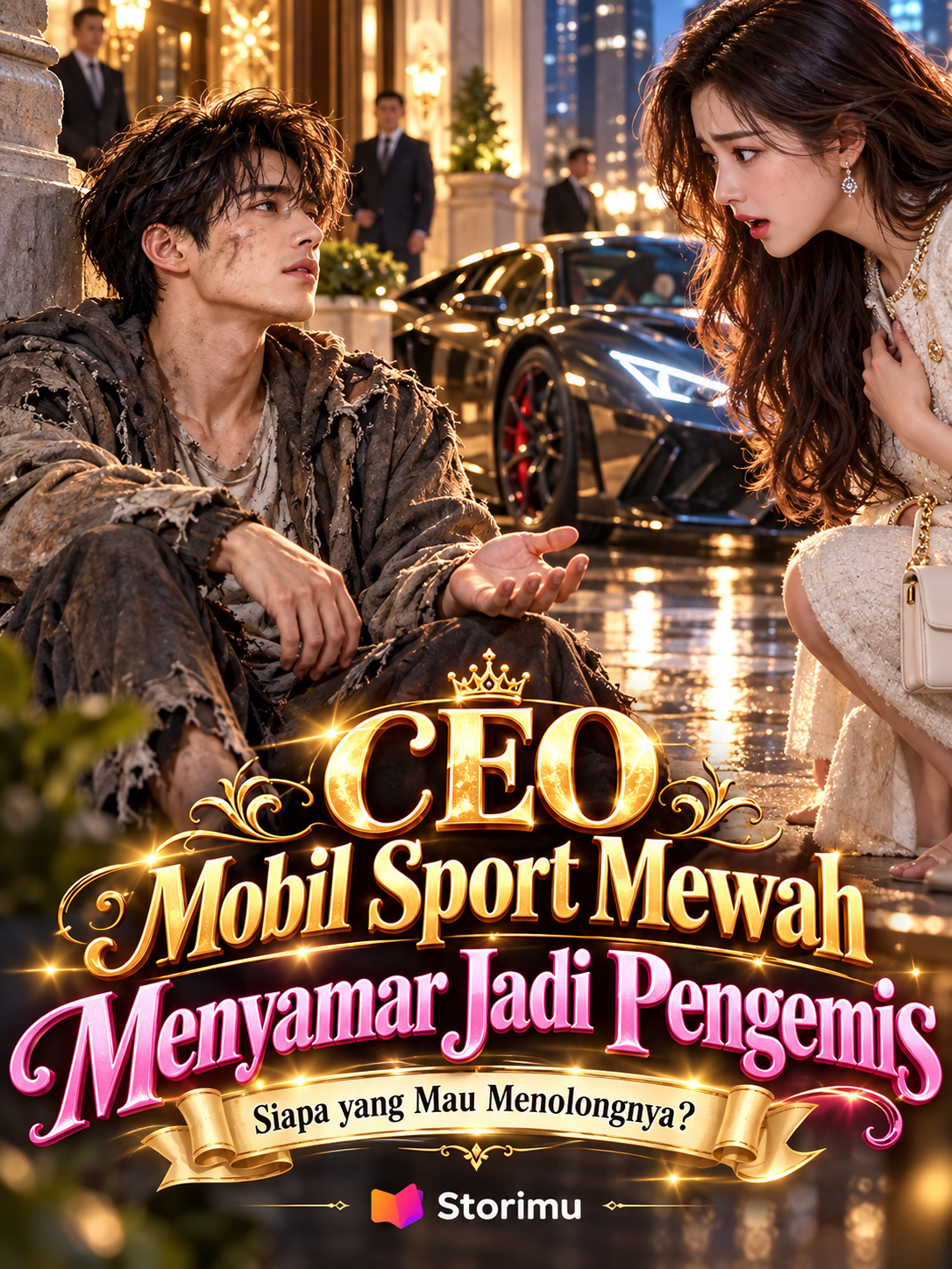 CEO Mobil Sport Mewah Menyamar Menjadi Pengemis
